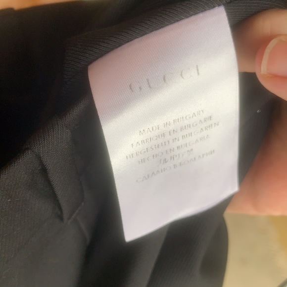 Gucci Authentic Black Wool Skirt 40 - Picture 7 of 11